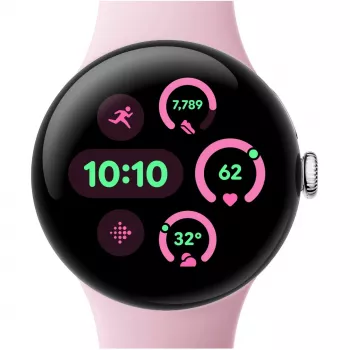 Google Pixel Watch 3 - 41 mm - hliník striebro leštený