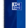 Oxford College zošit A4, 80 listov, kockovaný s vnútorným okrajom, 90 g/m², modrý (100050358)