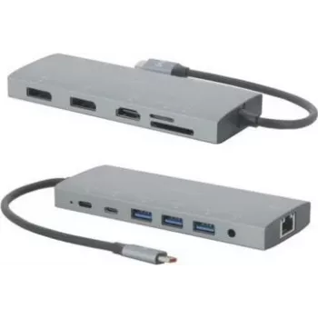 Mobilis USB-C dokovacia stanica 12-in-1 100 W Max (020028)