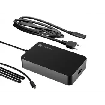 natec Grayling - notebook - vnútorné - 110 - 240 V - 50 - 60 Hz - 90 W - 5 - 20 V