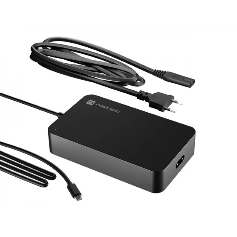 natec Grayling - notebook - vnútorné - 110 - 240 V - 50 - 60 Hz - 90 W - 5 - 20 V
