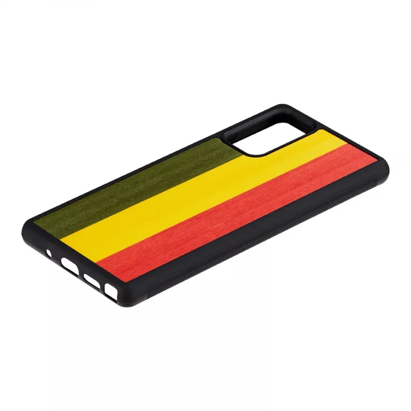 Puzdro na smartphone Man and Wood Galaxy Note 20 reggae čierna