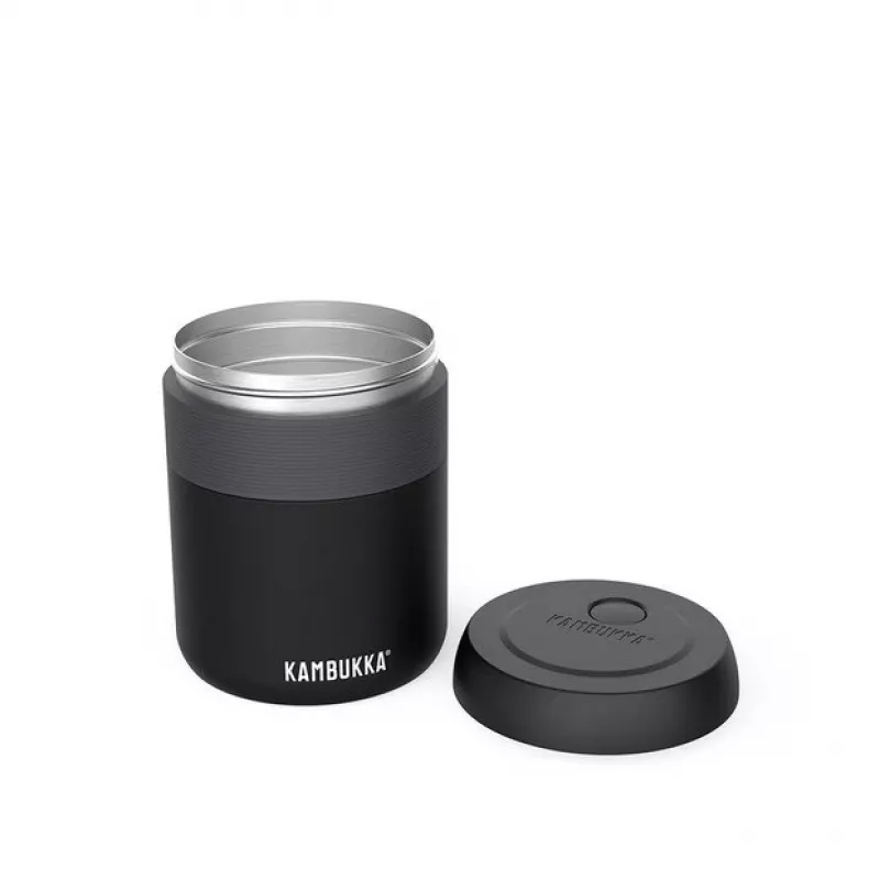 Termoska na jedlo Kambukka Bora 600 ml - matná čierna