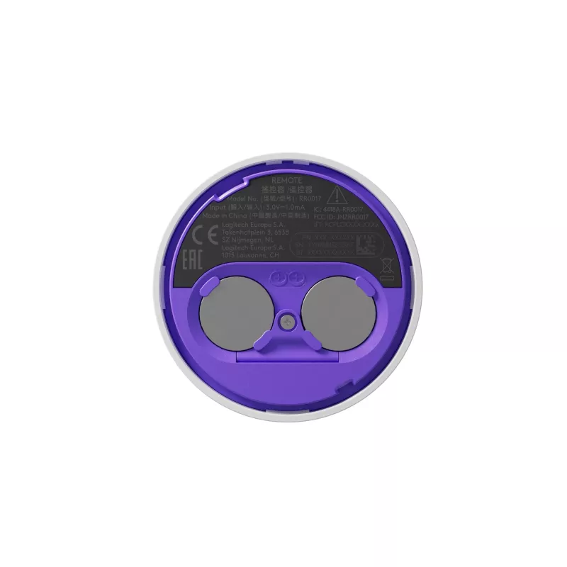 Logitech Scribe - diaľkový ovládač - biely - Logitech - Scribe - batéria - CR2032 (952-000106)