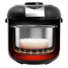 Hrniec na ryžu GASTROBACK Rice Control Low Carb & Steam, 3 l, 450 W, čierna/nerez