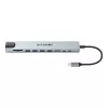 Dokovacia stanica Blitzwolf BW-TH5 10in1 USB-C (strieborná)