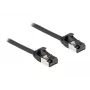 Sieťový kábel DeLOCK RJ45 kábel konektor samec na konektor samec Cat.8.1 2 m čierny