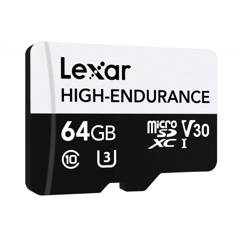 microSD High Endurance karta 64 GB C10 A1 U1 V30 100/35 MB/s