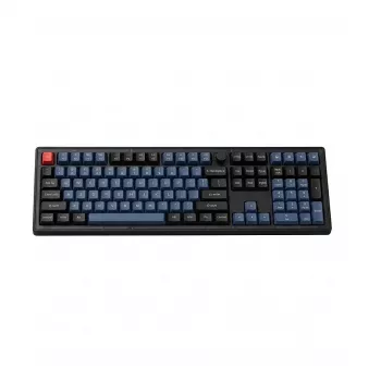 Mechanická klávesnica Keychron V6 Ultra 8K 100% Bk RGB Red H – káblová full-size klávesnica, hot-swappable, ANSI rozloženie