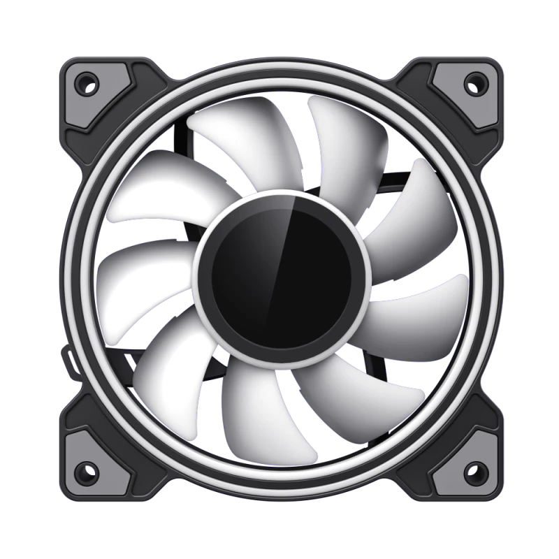 Gamemax | skriňový ventilátor | DUAL RING INFINITY | čierny