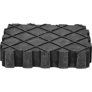 Gumová podložka ks tools 160.0391, univerzálna podporná podložka 155×125×35 mm