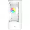 PC skriňa Sharkoon AK6 RGB, ATX, biela