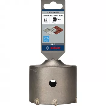 PRO SDS plus-5 jadrový vrták dutý vrták, Ø 82 mm