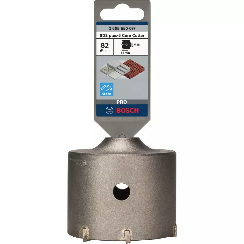 PRO SDS plus-5 jadrový vrták dutý vrták, Ø 82 mm