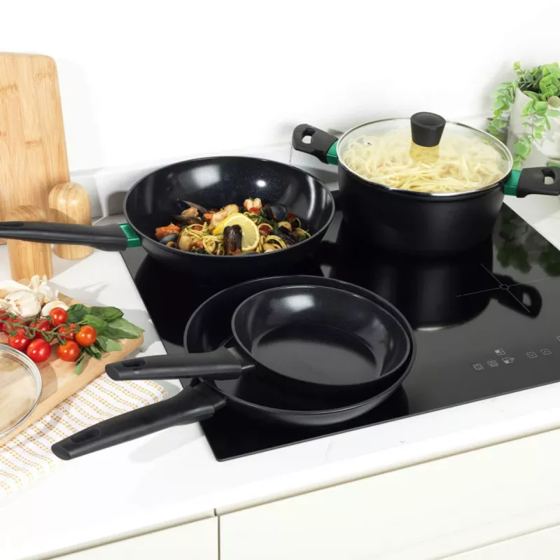 Panvica Russell Hobbs 28 cm Thermocollar RH03255EU7, nepriľnavý povrch, indikátor tepla