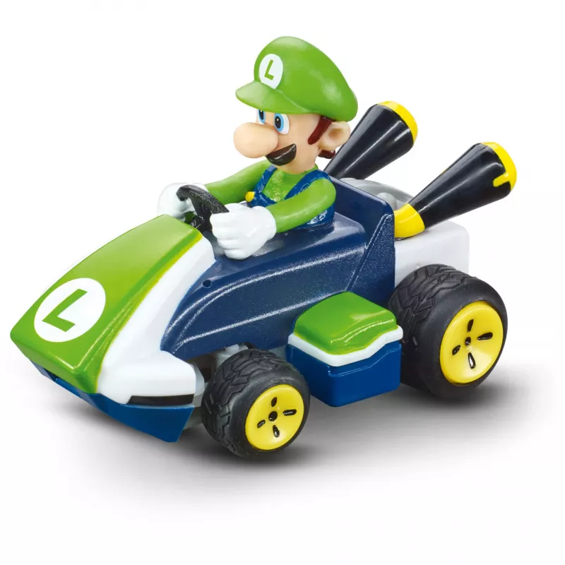 CARRERA RC stolové preteky Mario Set 370430015 – 2,4 GHz stolové RC Mario & Luigi