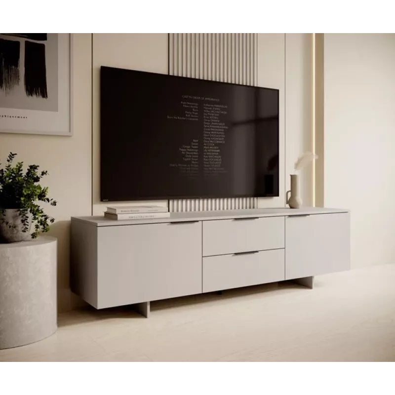 Cama RTV 2D2S ALMA skriňa 180x41,5xV55 kašmírová
