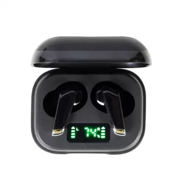 NÁHLAVNÁ SÚPRAVA BLUETOOTH IN-EAR/TWS čierna FITEAR-X300B GEMBIRD