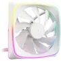 120-mm skriňový ventilátor Sharkoon SHARK Lights RGB PWM biela – RGB osvetlenie, PWM regulácia otáčok