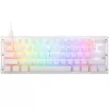 Ducky One 3 Aura biela Mini herná klávesnica, RGB-LED - MX-Blau (US)