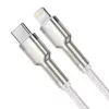 Kábel Baseus Cafule 2m Lightning na USB C rýchle nabíjanie prenos dát