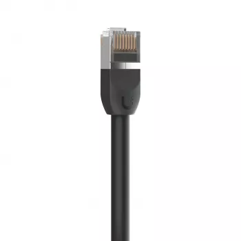 Ubiquiti patch kábel UACC-Cable-Patch-Outdoor-1m-BK, pre vonkajšie použitie, Cat.5e STP, 1m, čierny