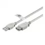 Wentronic 68914 USB kábel sivý