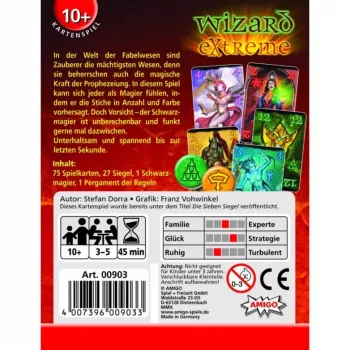 Wizard Extreme, kartová hra