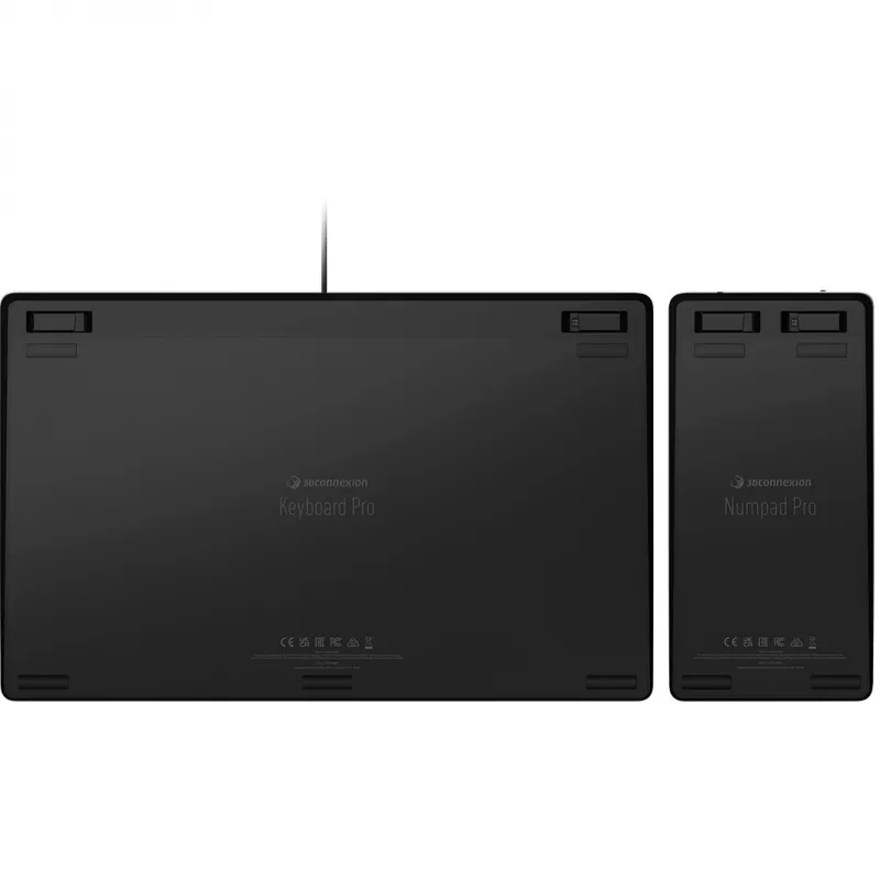 3Dconnexion Keyboard Pro s numerickou klávesnicou - klávesnica a numerický blok QWERTZ