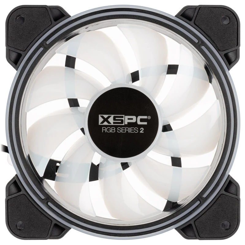 XSPC 120mm ARGB PWM ventilátor skrine, RGB Series 2, 120 mm
