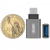 UNITEK Y-A025CGY kábelový interface/genderový adaptér USB Type-C na USB Type-A, kov