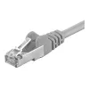 Sieťový kábel GOOBAY CAT 5e F/UTP patch kábel RJ-45 na RJ-45 10 m sivý