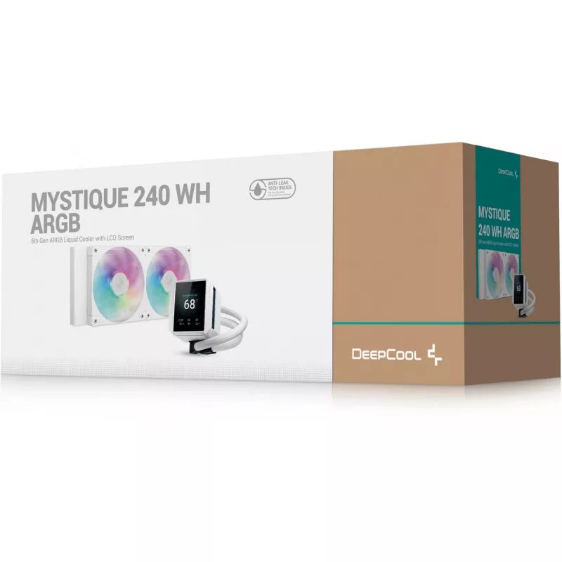 All-in-One kvapalinové chladenie DeepCool Mystique 240 WH ARGB