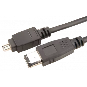 Firewire kábel ShiverPeaks AK FW 6-4 3 m — 4-pin na 6-pin, dĺžka 3,0 m
