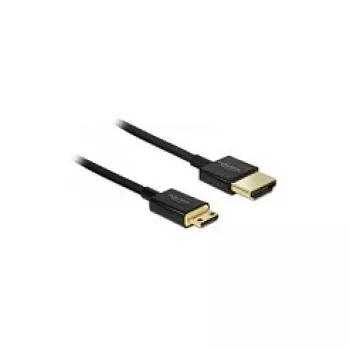 HDMI kábel DeLOCK HDMI-A/HDMI-C 0,5 m