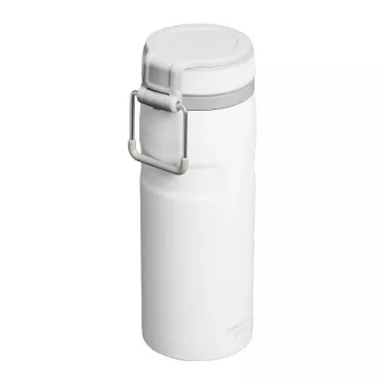 Termohrnček STANLEY Iceflow na každodenné použitie 470 ml, nerezová oceľ, flip uzáver, biela