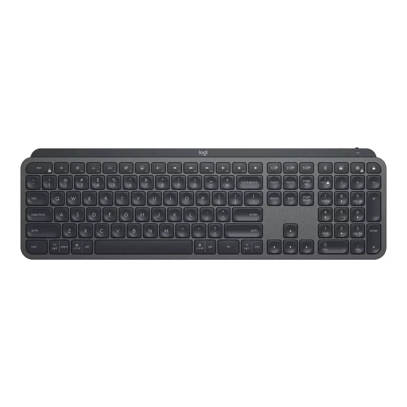 Logitech MX Keys combo for Business Gen 2 klávesnica myš súčasťou Office RF Wireless + Bluetooth AZERTY francúzska grafitová