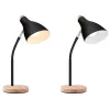 Stolná lampa TRACER TRAOSW47237 Scandi čierna LED nastaviteľná jas, nastaviteľné rameno