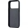 Mujjo Full Leather Case MagSafe puzdro pre iPhone 17 Pro sivá