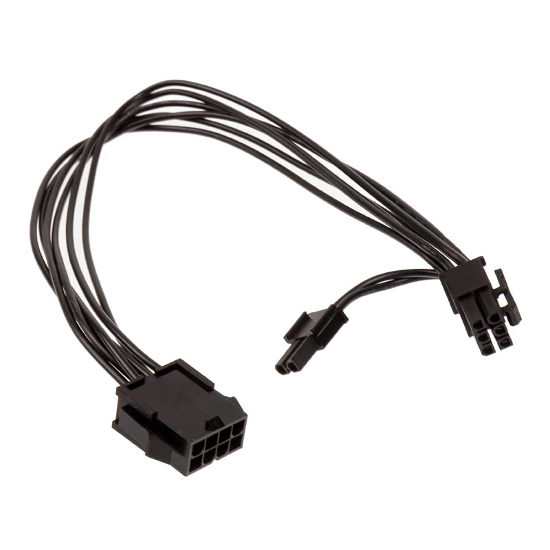 Adaptér Kolink zo 4+4-pinového CPU na 6+2-pinový PCIe, 0,35 m, čierny