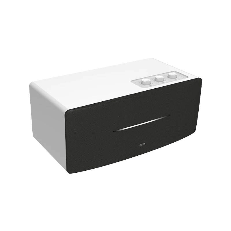 Edifier malý aktívny reproduktor | D12 | Bluetooth | biely | bezdrôtové pripojenie
