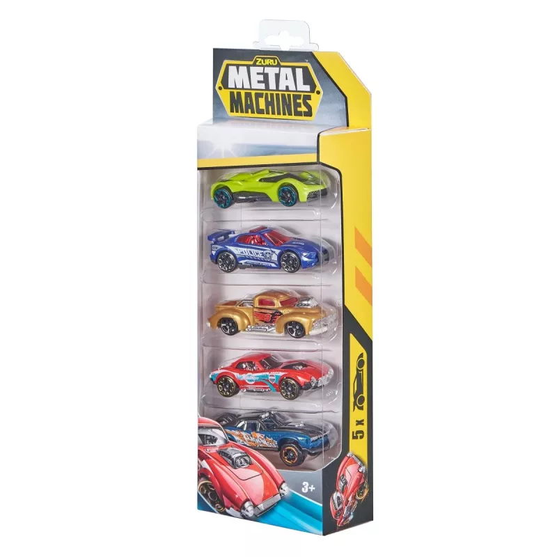 Zuru Metal Machines kovové autíčka (5 ks) 1:64, séria 2, rôzne varianty