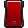 ADATA EX500 HDD/SSD puzdro čierna, červená 2,5 inch