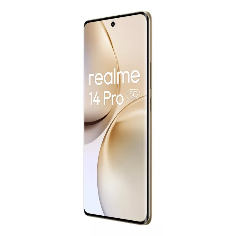 realme 14 Pro 5G 17,2 cm (6.77) Dual-SIM Android 15 USB Type-C 8 GB 256 GB 6000 mAh biely