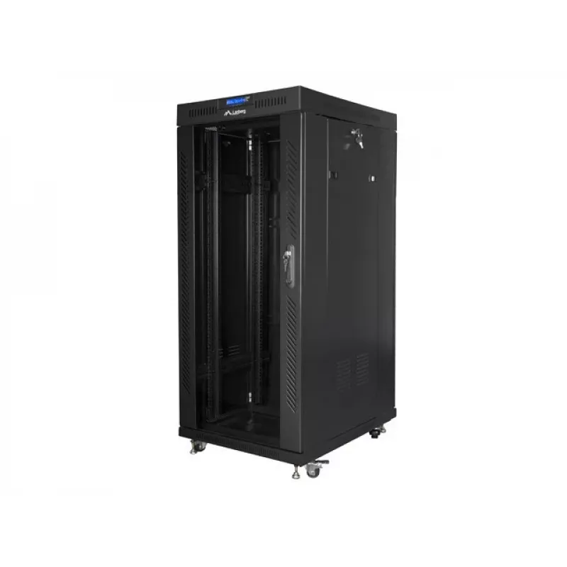 Samostatne stojaci rack Lanberg FF01-8822-12BL 22U čierny 800 kg