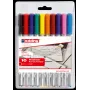 Sada finelinerov Edding 4-89-10 — hrot 0,3 mm, sortiment farieb, 10 ks