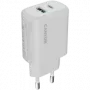 CANYON nabíjačka OnCharge 250 25W 1xPD 1xQC EU biela