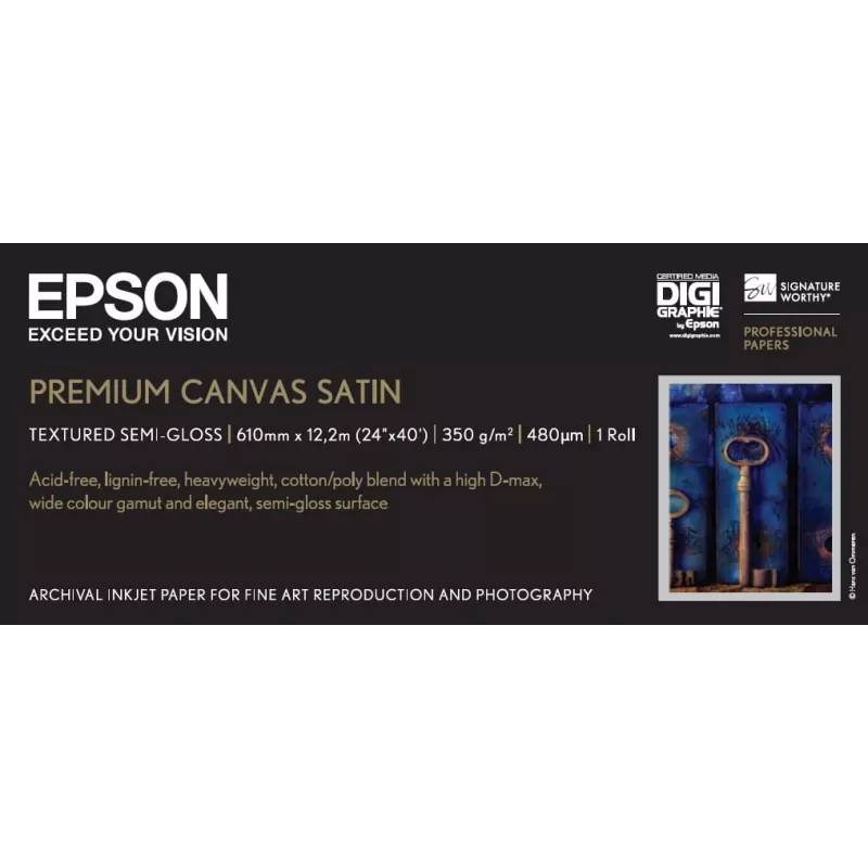 Epson Premium Canvas Satin, 24
