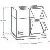 Aromaboy II 1015-02 filtračný kávovar čierny