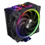Vzduchový chladič Akasa Soho H4 Plus 12 cm čierny hydrodynamické ložisko